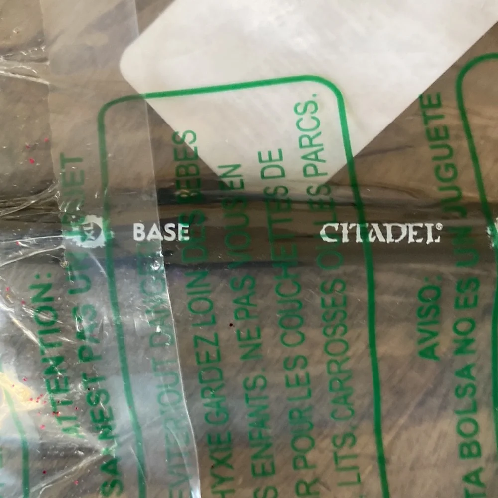 Citadel Brush Extra Large Base painting Brush new in bag 63-15 tapered angle